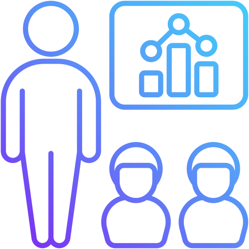 서비스 교육 아이콘